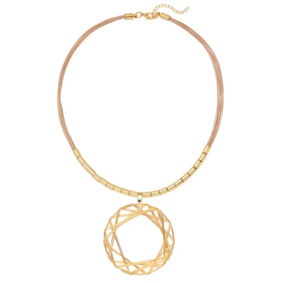 Colar estrela palha de buriti