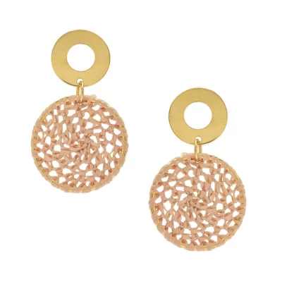 Brinco crochê made in Brazil