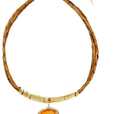 Colar ágata
