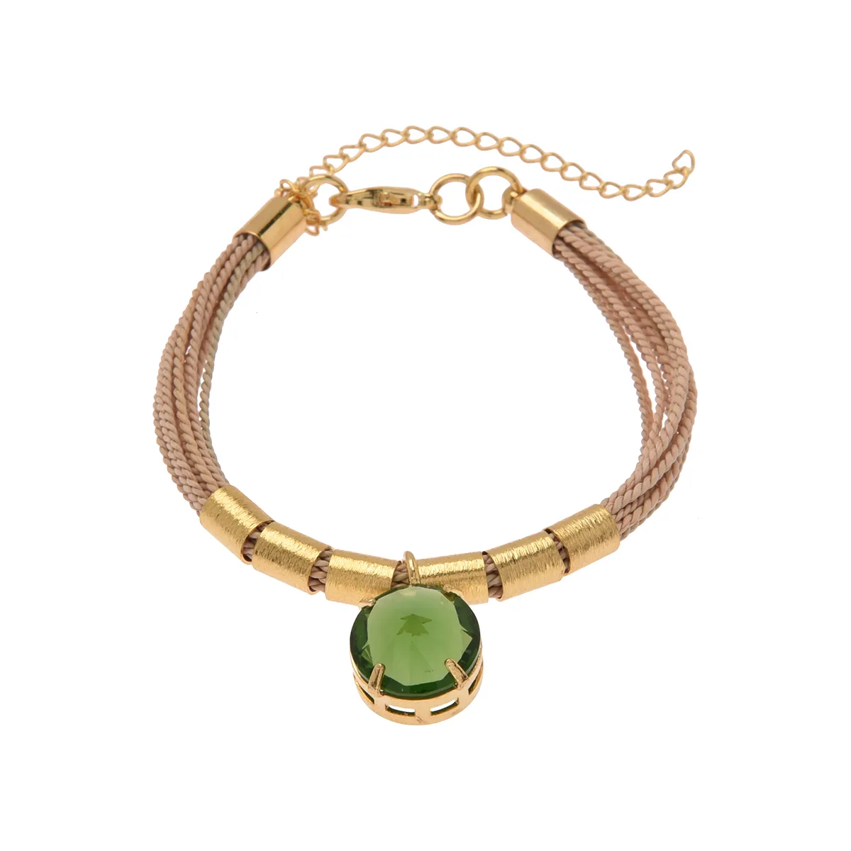 Pulseira cristal com palha de buriti - Image 2