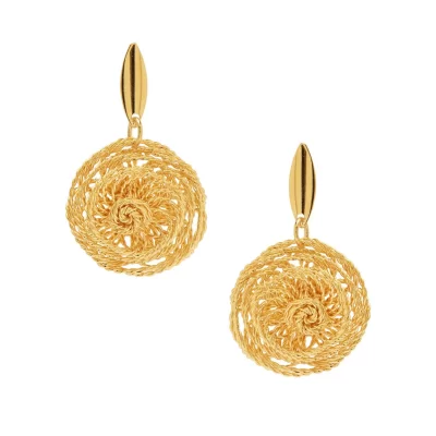 Brinco rosa do deserto